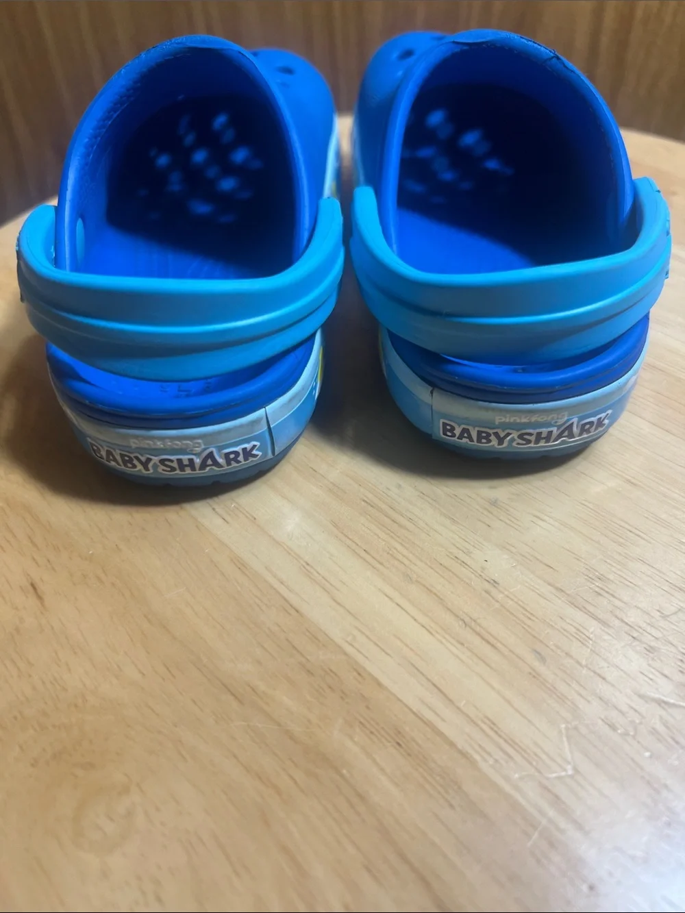 CROCS Kids Bright Blue Classic Clog Sandals